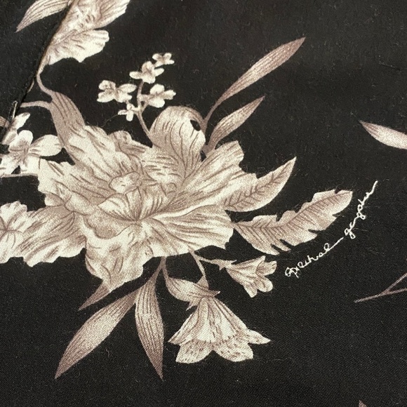 Spiritual Gangster Black and White Floral Swimsuit Coverup - Picture 5 of 5